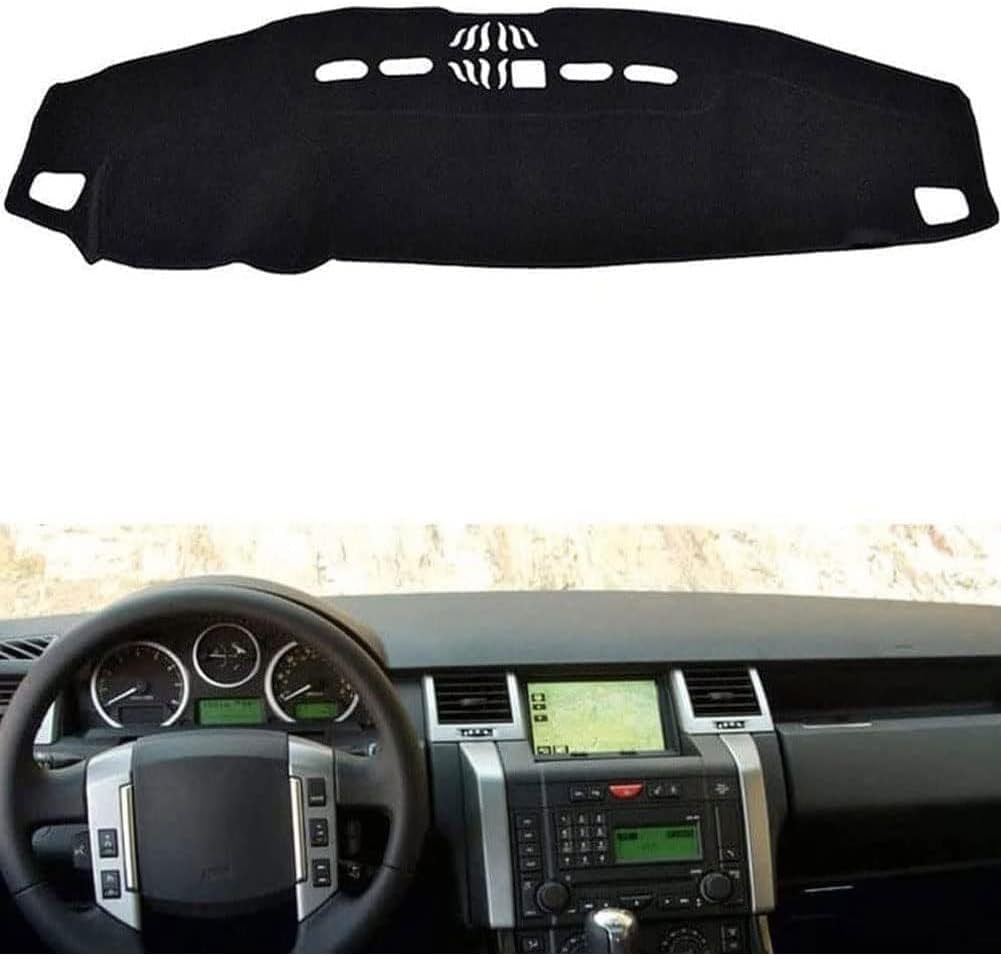 Alfombrilla Protectora para Salpicadero De Coche para Ran-GE Rover Sport 2005-2009 LHD,Alfombrilla Anti-UV para Salpicadero Protector Antideslizante,Interiores para Consola Central