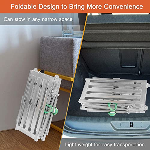 Andamio portátil plegable tipo plataforma Metal Tech para hogar 4