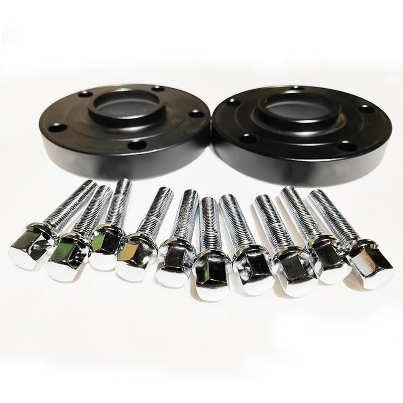 Élargisseurs de voie 15mm en alu forgé 5x112 pour un alignement précis des roues