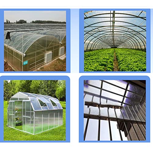 Panel de cubierta transparente de 1mm para pérgolas y balcones en tamaño 1x7M 3