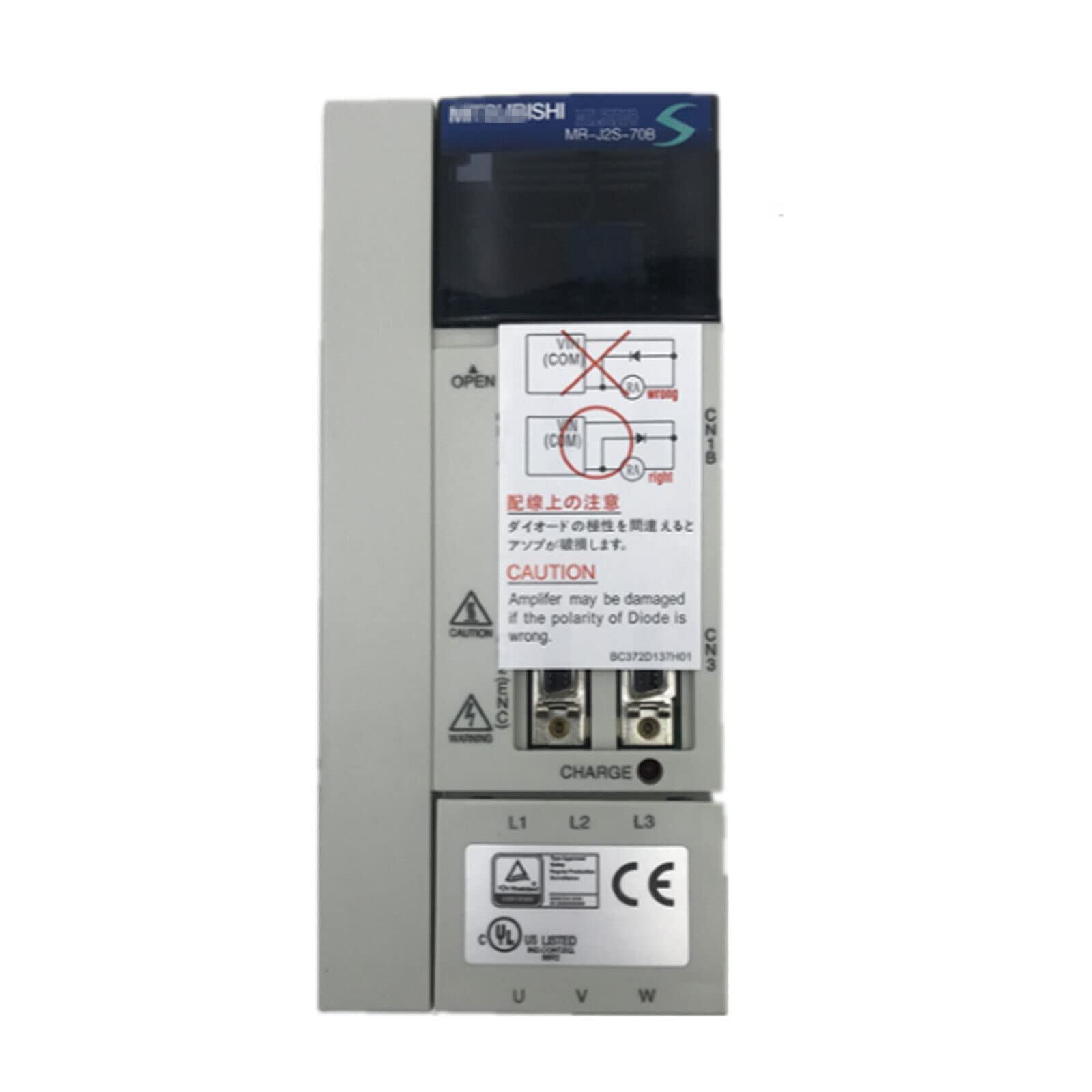 三菱 MR-J3-200BN サーボアンプ 修理交換用 適用する MR-J3-200BN