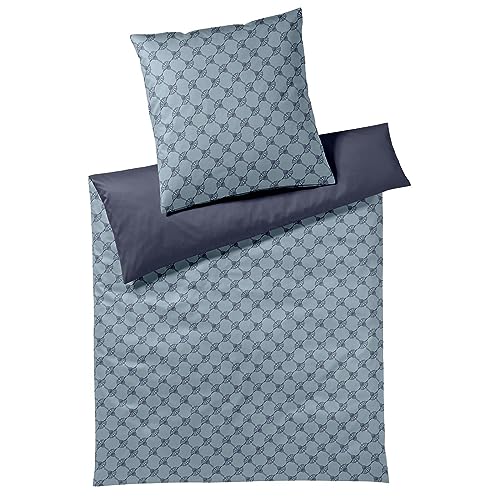 Joop! Bettwäsche Cornflower Double deep Ocean 1 Bettbezug 135 x 200 cm + 1 Kissenbezug 80 x 80 cm