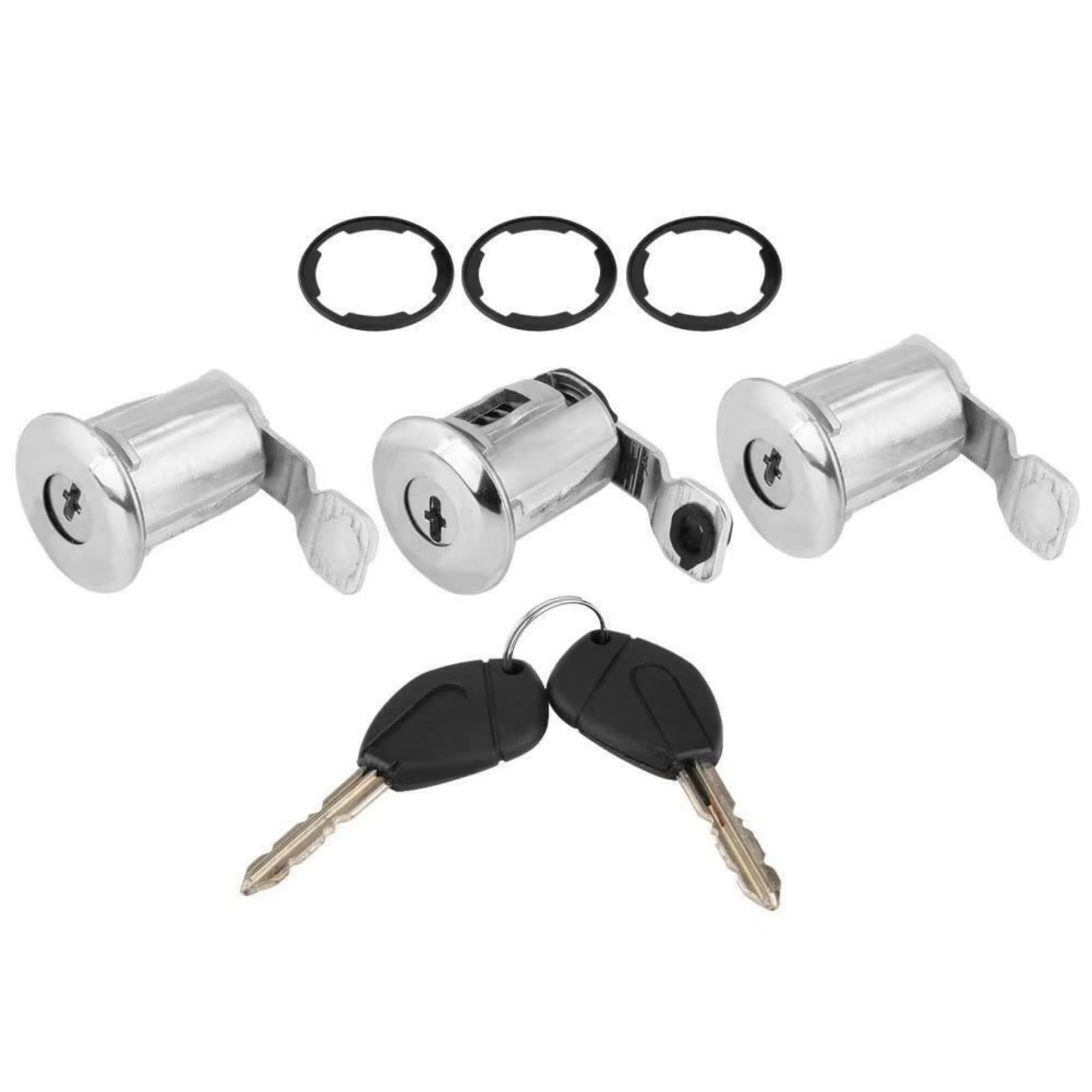Kit Interruptor Encendido Barril De Cerradura Puerta Izquierda Derecha Compatible Con Citroen Para Berlingo 1996-2007 Para Xsara 1997-2005 9170G3 252522 Interruptor encendido bloqueo