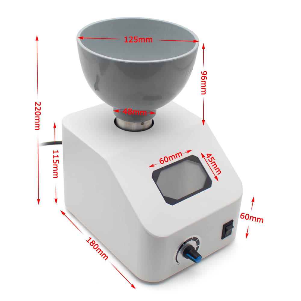 Toplionace Mélangeur électrique Multifonctionnel 220V CA pour Alginate et Poudre de Gypse
