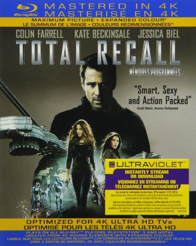 Total Recall (Mastered in 4K) (Blu-ray) B00BPVX7CG Book Cover