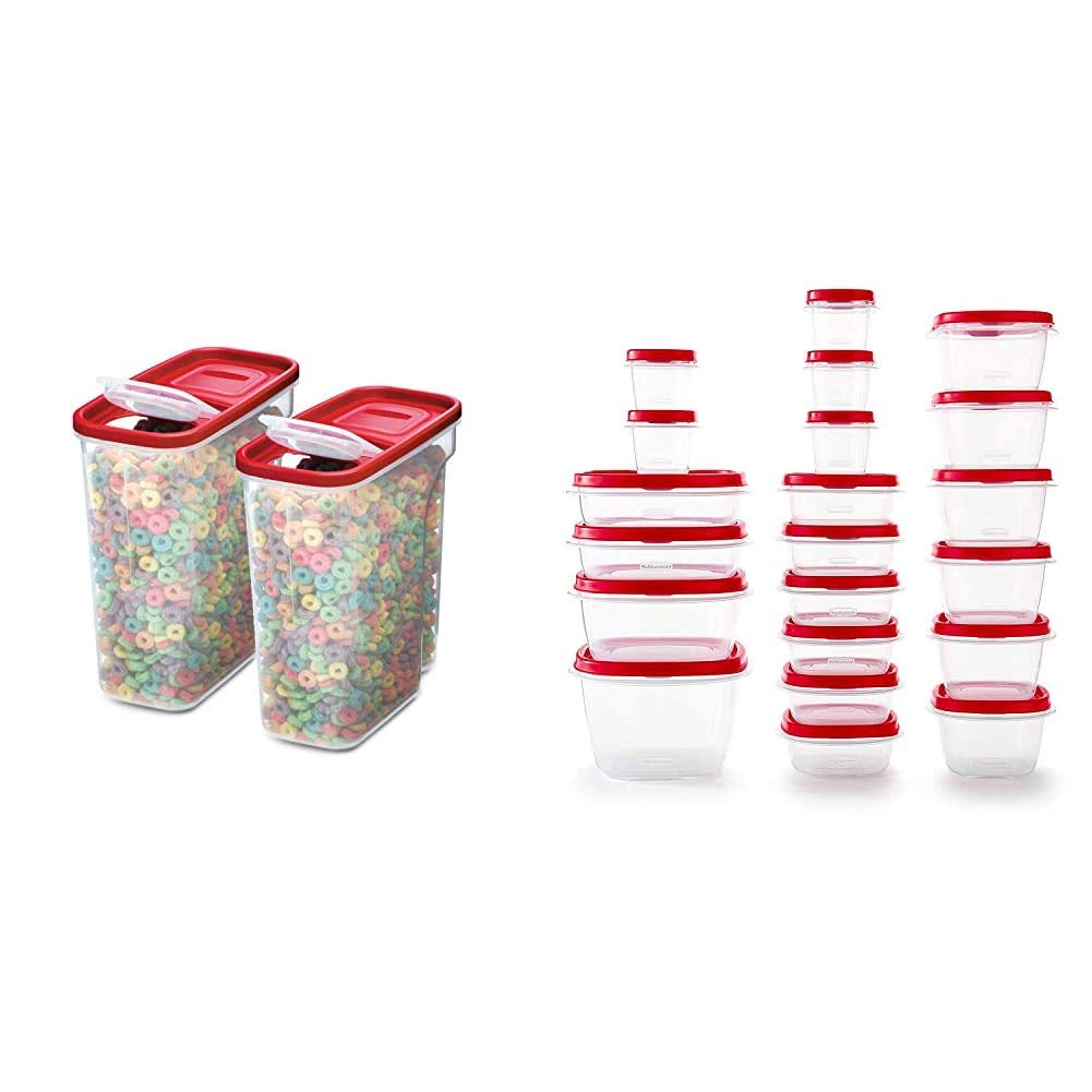 Buy Rubbermaid Premium Modular Food Lids 2Pack 18Cup Stacking