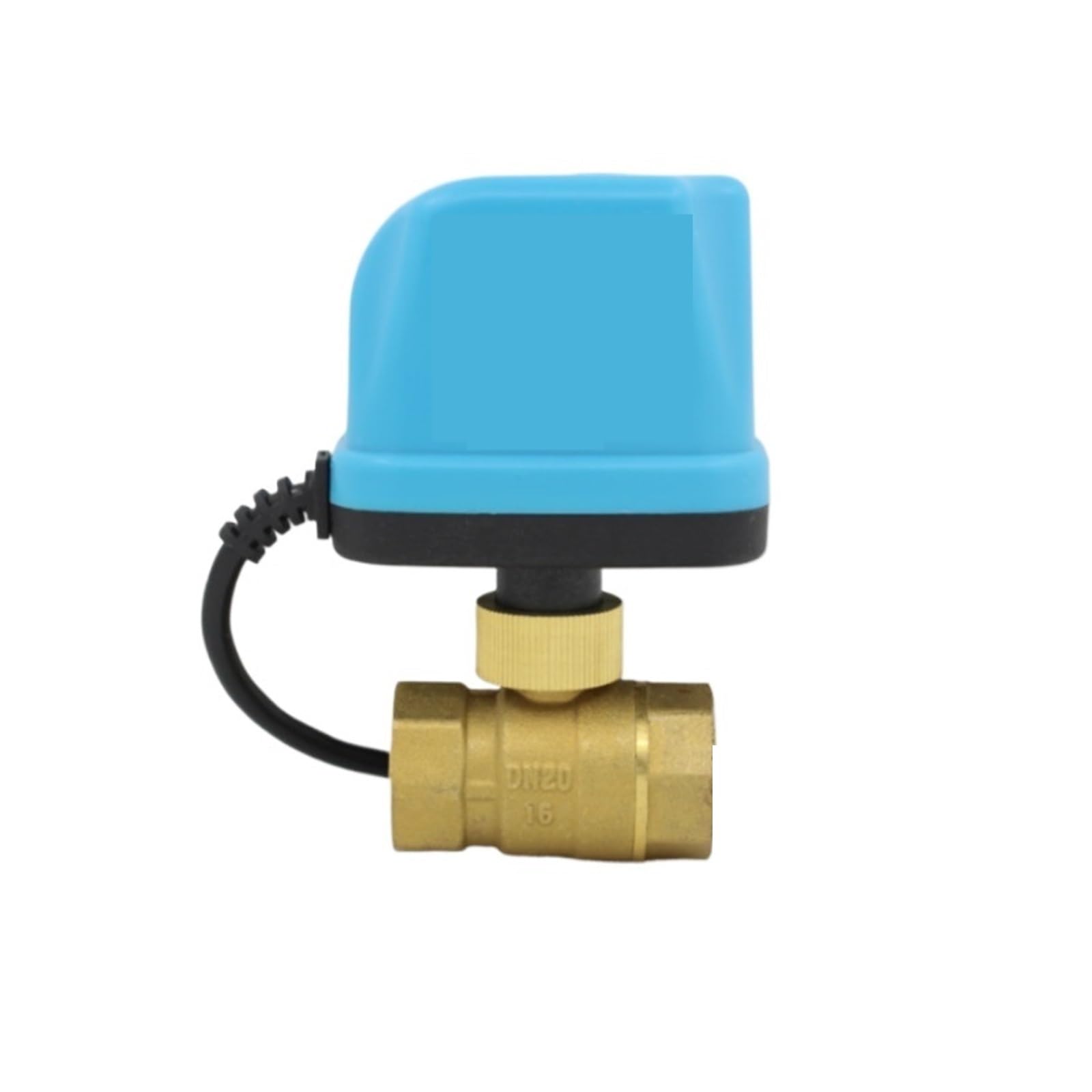 Zawór kulowy, AC220 DC12V AC24V DC24V Elektryczny Zawór Kulowy Zmotoryzowany Z Siłownikiem Elektrycznym DN15 DN20 DN25 DN32 DN40(DC24V,DN25)
