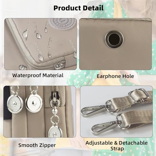 Image of JANKS Small Crossbody Bags for Women Mini Cell Phone Purses Handbag Shoulder Bag