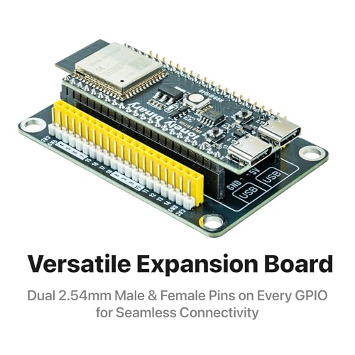 Image of Lonely Binary 3-Pack ESP32-S3 N16R8 WiFi BT Terminals Kit for Arduino IDE | 16MB Flash, 8MB PSRAM, 240MHz; WiFi + BT 5.0 LE, onboard antenna; pre-soldered, plugs into expansion & terminal boards
