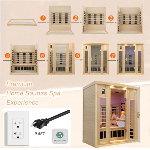 infrared sauna high capacity 385