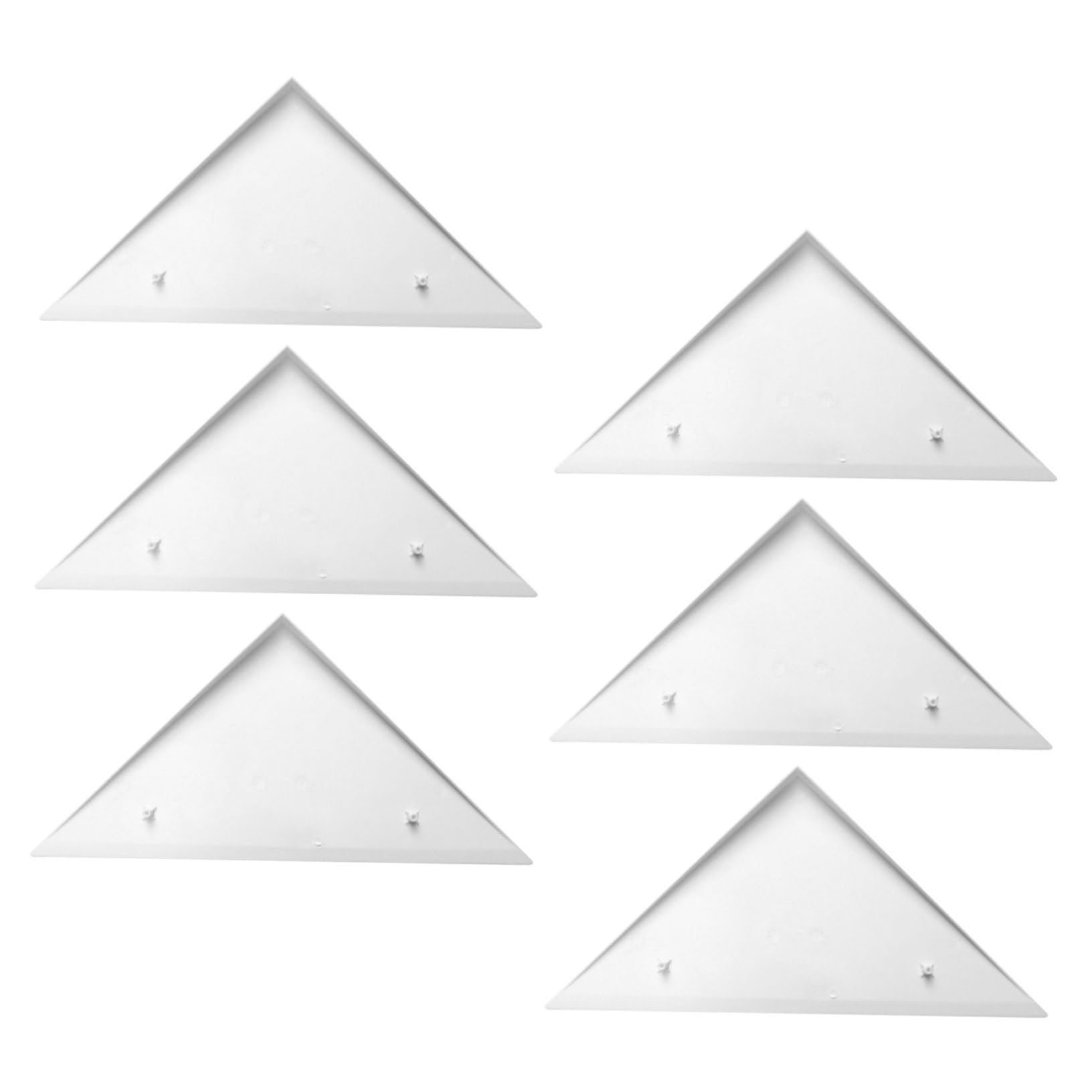 6 Piezas Protector de Esquina para Mesa de Fútbol Accesorios de Borde Resistentes de Plástico para Reemplazo de Bordes de Futbolín Salas Fiestas Sociales