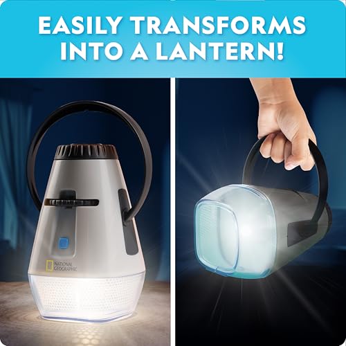 National Geographic Kids Lantern & Image Projector - Project 24 Dinosaur, Space & Animal Images - Glow-in-The-Dark Lens Perfect for Bedroom or Camping, Projector for Bedroom, Night Light - Image 3