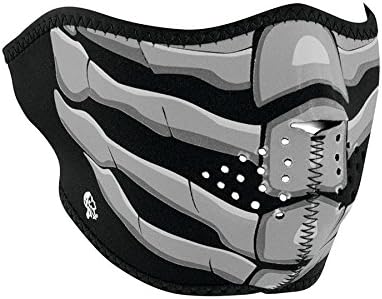 ZANheadgear® Half Mask Neoprene Bone Breath Glow in The Dark