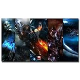 Lawrence Painting Mass Effect 2 3 4 Shooting Action Game Art Canvas Poster Print Wall Pictures For Bedroom Living Room Decor