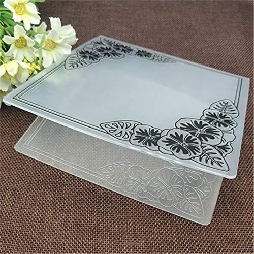 Flower Print DIY Plastic Embossing Folders for DIY Scrapbooking Paper Craft. Card Making Decoration Supplies