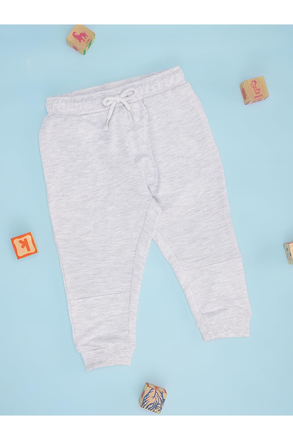 Pantaloons Baby Infant Boys Joggers Grey Melange