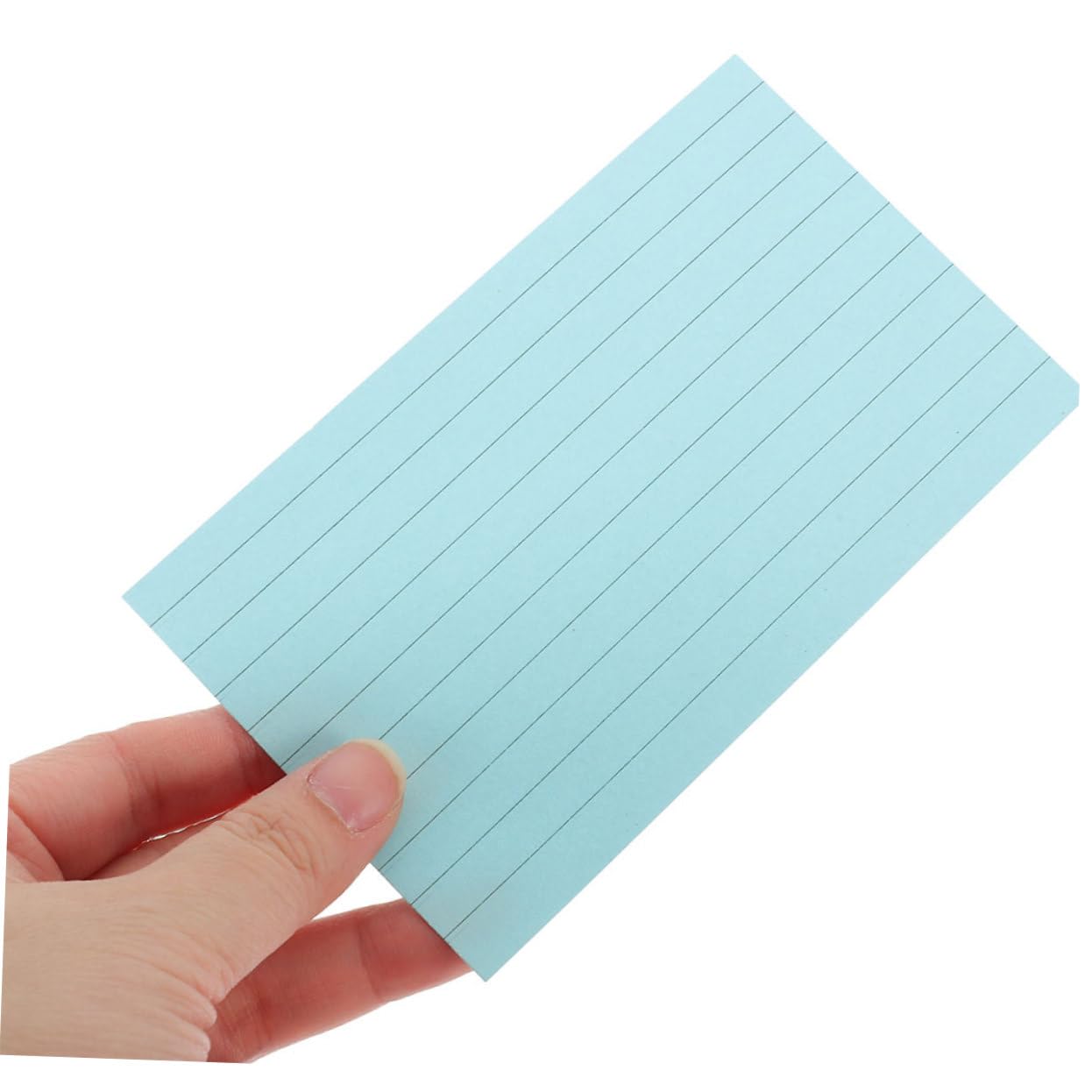 Cartes D’index Colorées 300 Feuilles en Papier pour Bureau