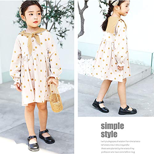 Girl's Toddler Little Kid Strap School Uniform Leather Princess Dress Shoe Mary Jane Wedding Party Flat Shoes2