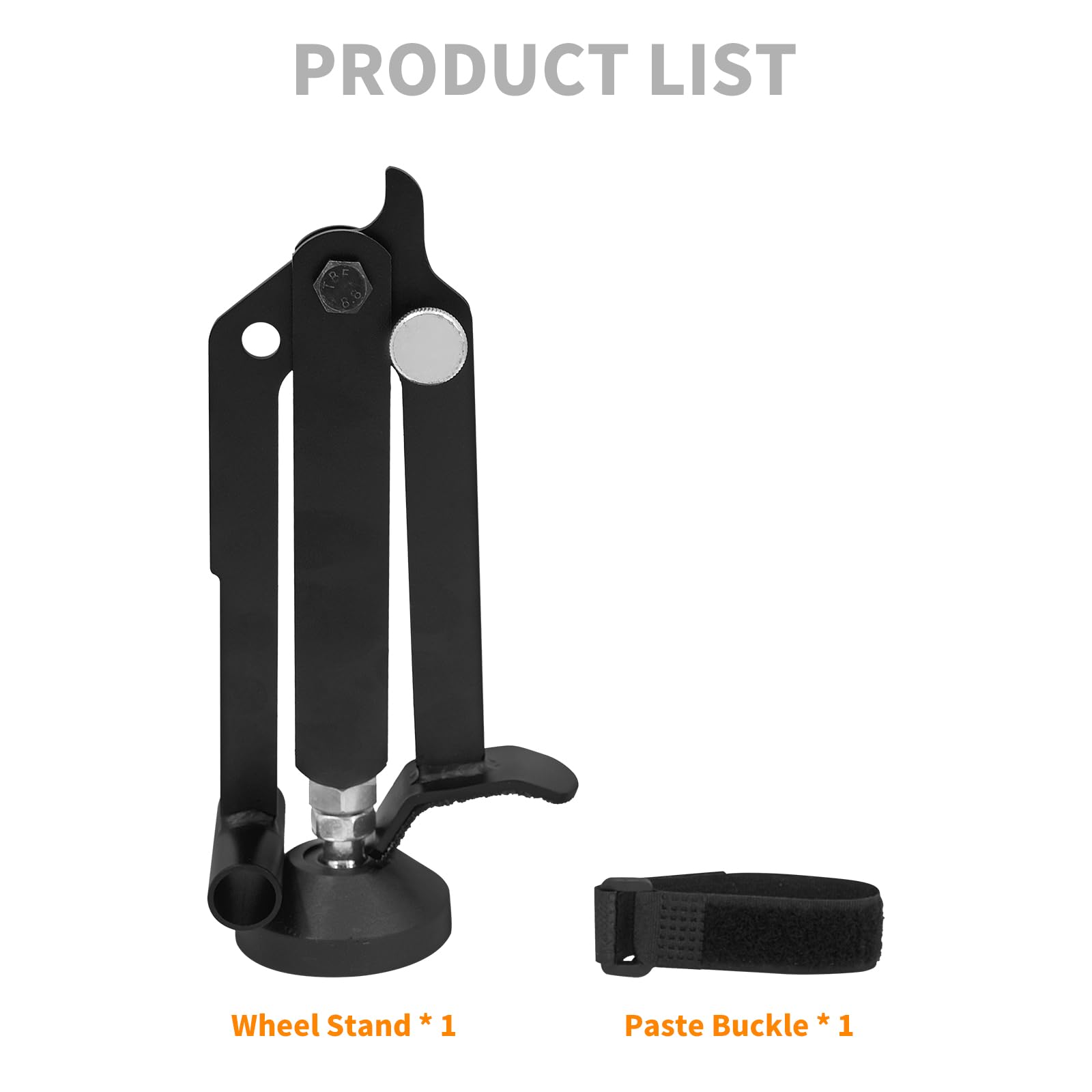 Support de levage de roue avant arrière de moto réglable en hauteur pour la plupart des roues de moto