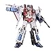 MU Transformers Starscream G1 3D Kits de Metal DIY Ensamble Puzzle Corte Láser Jigsaw Toy YM-L078