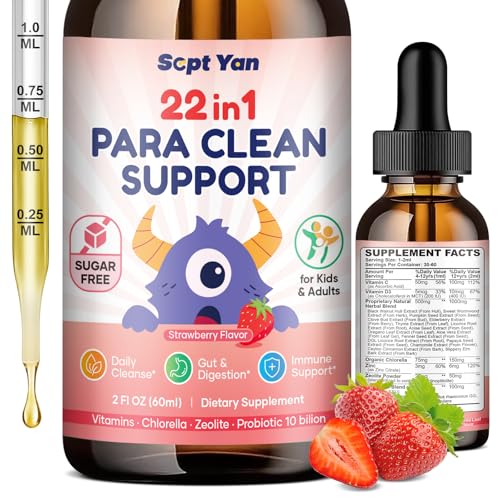 SEPT YAN 22 in 1 Parasite Cleanse for Humans &