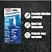 Permatex 24240 Threadlocker Blue Medium Strength,Thread Lock & Screw Glue for Bolts Nuts & Fasteners to Prevent Loosening & Corrosion, Removable with Hand Tools 36 ml