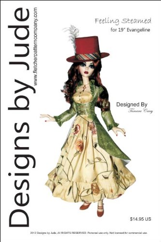 Feeling Steamed Printed Sewing Pattern For 18.25" Evangeline Ghastly #TOP3