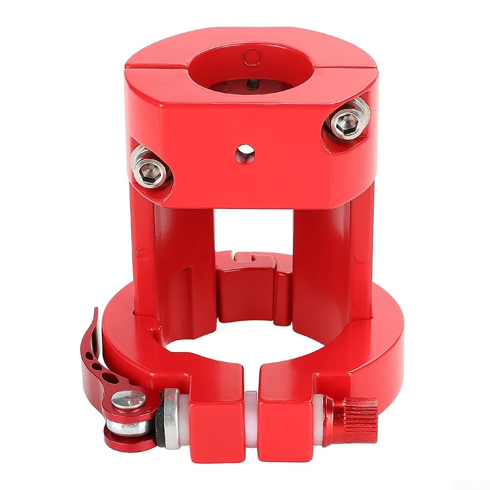 DAZZLEEX Base de poteau pliable en alliage d'aluminium pour scooter électrique Xiaomi M365/Pro (rouge)