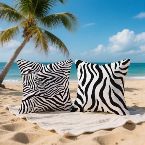 Cushion covers lin impression recto-verso haute définition chic - 3