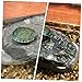 balacoo 1pc Turtle Climbing Terrace Light Grey Tortoise Basking Platform for Climbing Resting Pet Landscape Decoration Design and