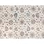 Red Rusty Ivory Vintage Floral Farmhouse