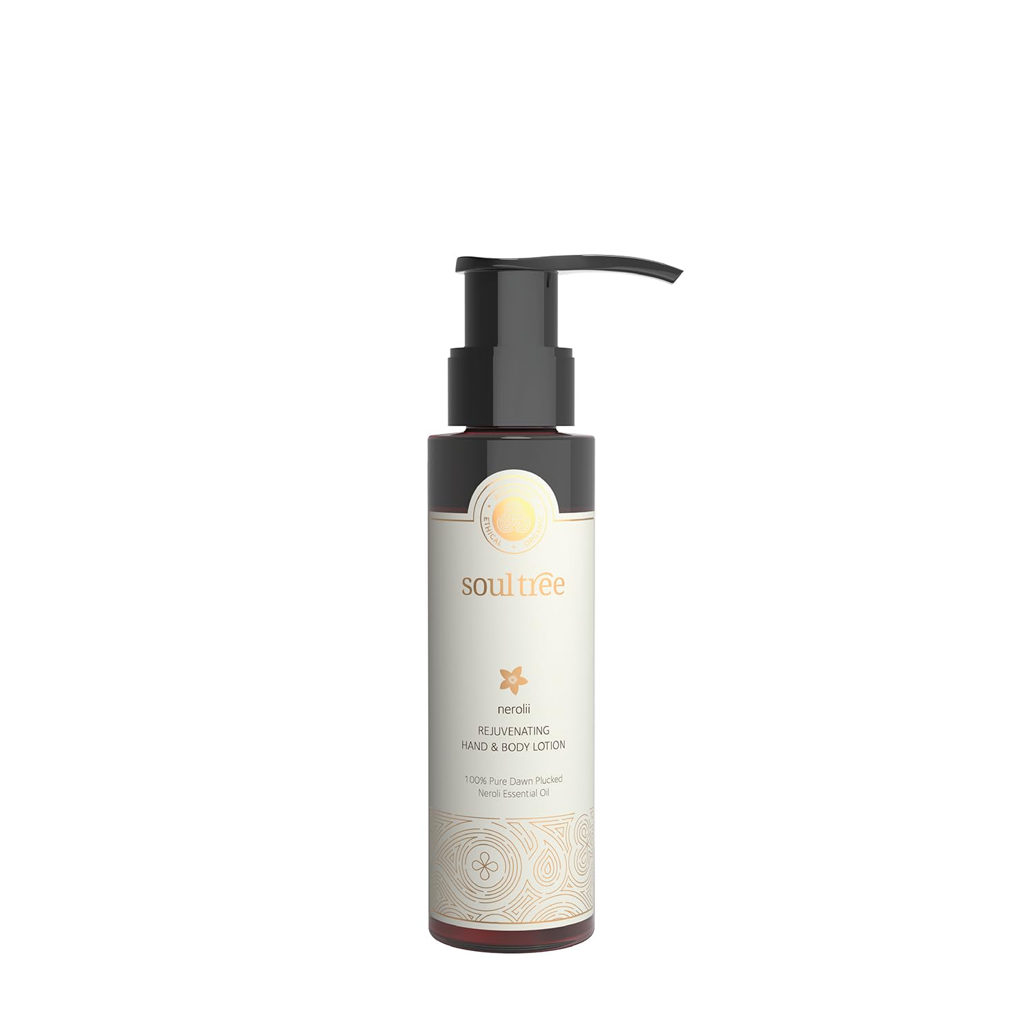 SoulTree Nerolii Rejuvenating Body Lotion, 100ml | Neroli & Citrus Blossom Infused Moisturiser for Long-Lasting Hydration | Nourishing, Lightweight & Quick-Absorbing | For Even-Toned, Softer & Freshly Revitalised Skin | 100% Ayurvedic Formulation-image-11