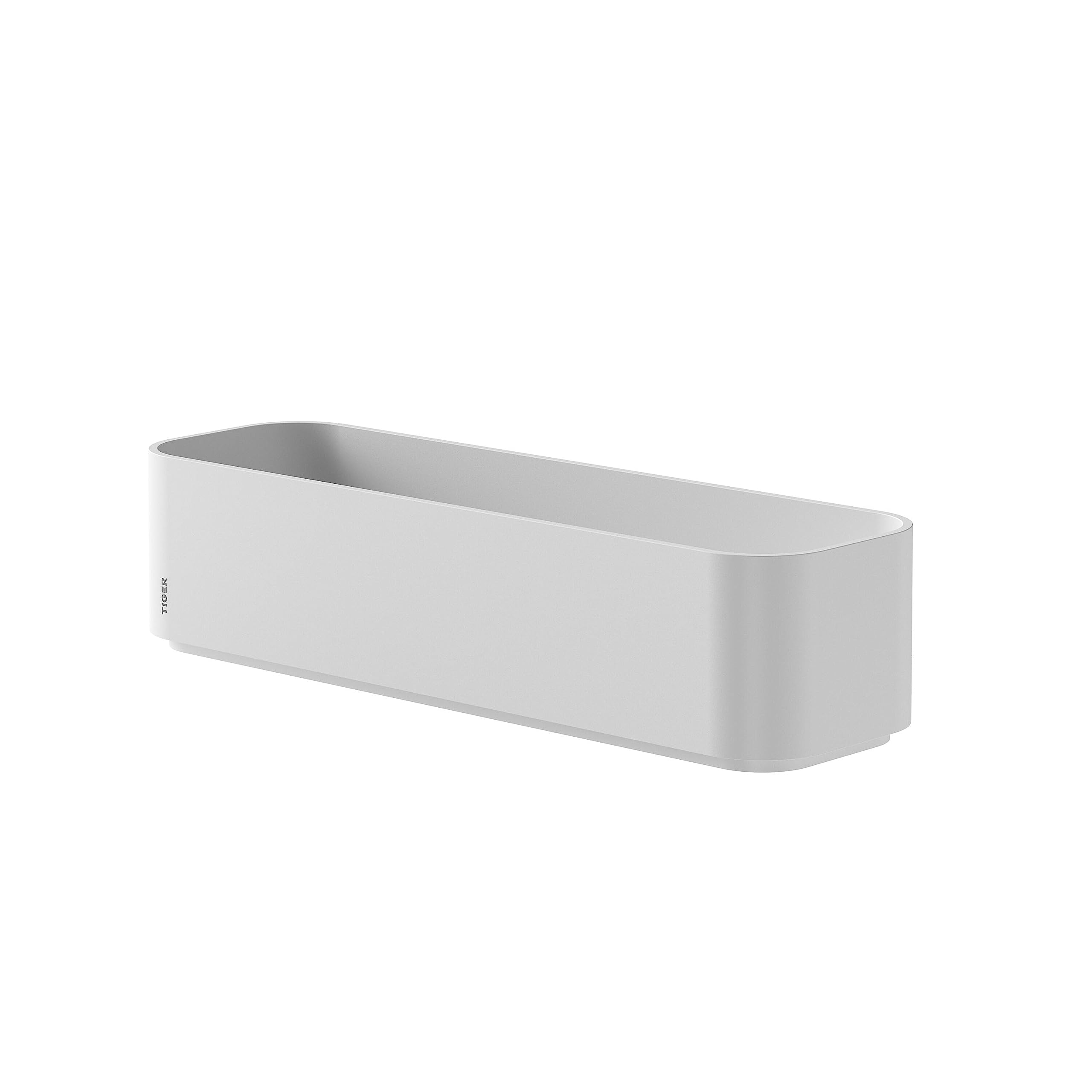 Tiger 2-Store Estante de Pared o Cesta de Ducha, 35 cm, Blanco