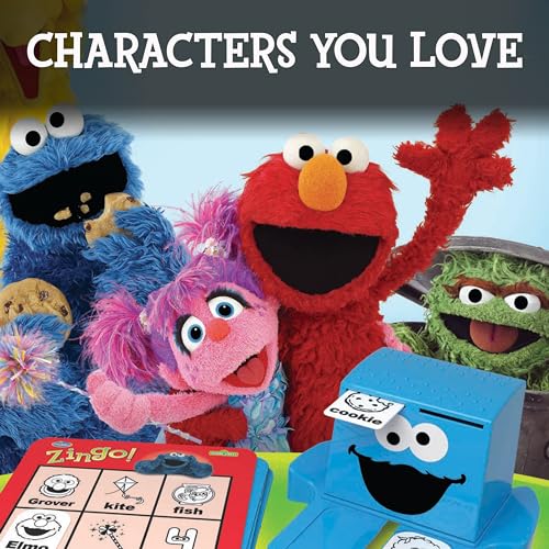 Sesame Street Zingo - Juego de mesa para desarrollar lenguaje miniatura 3