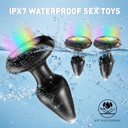 3 Piece Vibrating Butt Plugs Anal Plug Sex Toy for Intense Pleasure - Image 5