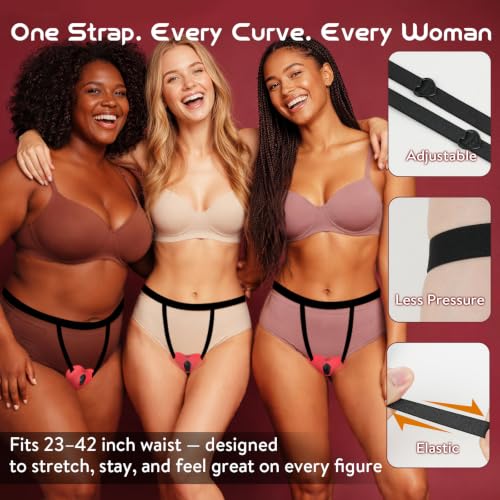 Image of Couples Women App Remote Control Wearable Vibrator, Heart-Shaped | Hands Free Vibrating Strap On Panty Clit Vibrator, Vibrating Panties Adult Sex Toys, BDSM Bondage Female Sex Toy