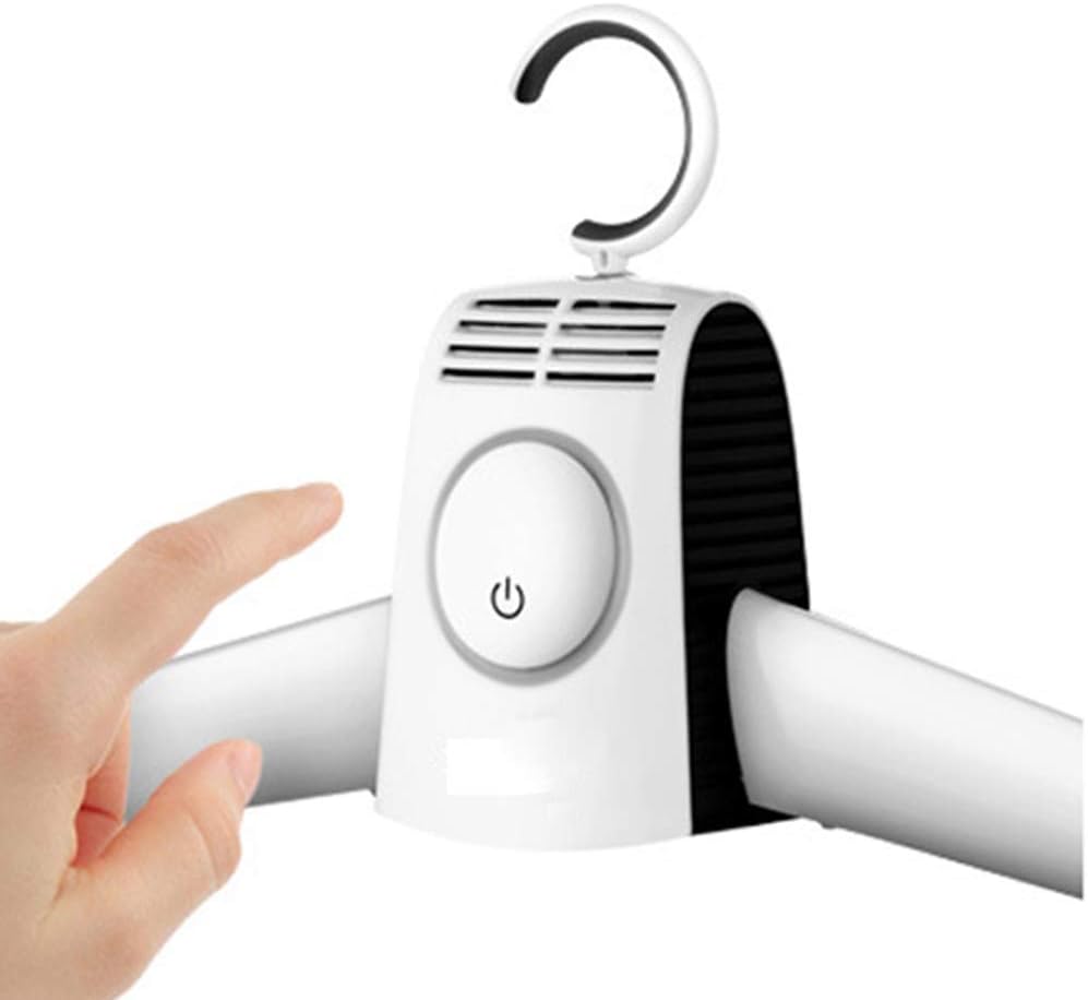 Hrtc Fast drying hangers,Heating drying hangers - Portable Mini Multi-Motionable Hanger Dry Shoe Machine - Electric Drying Rack,Suitable for Family Business Travel Quick Dryers (Clothes Dryer)