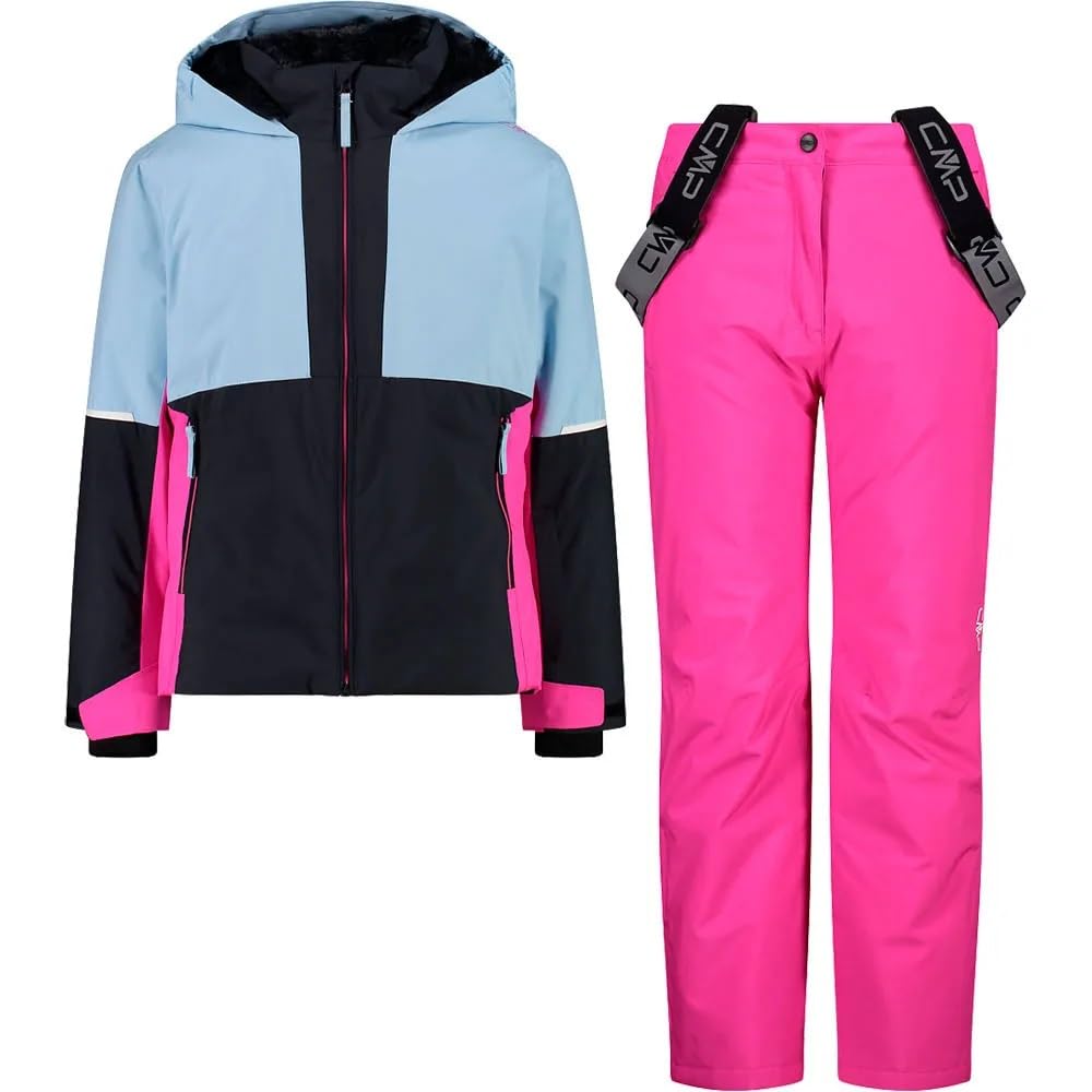 CMP Set Tuta Sci da Bambina in Twill, 33W0195
