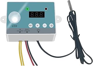WHT-01 Digital Control Microcomputer Temperature Controller Thermostat Switch Thermometer