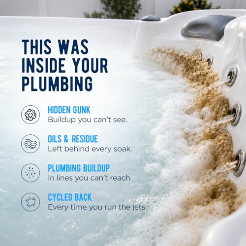 Image of Jet Line Cleaner for Hot Tubs, Spas & Jetted Bathtubs - 16 oz