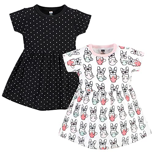 Image of Hudson Baby Girl's Cotton Dresses