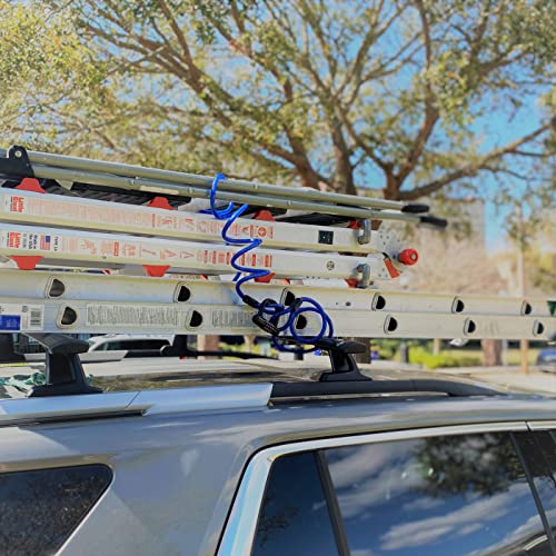 Dockslocks Anti-Theft Weatherproof Coiled Security Cable With Reinforced Looped Ends 5Ft #TOP6