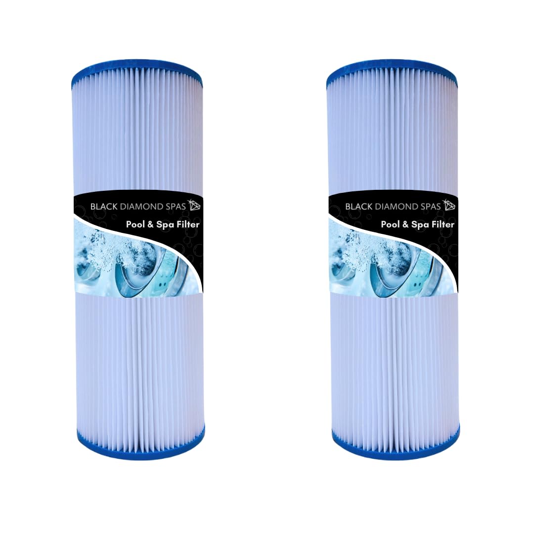 Black Diamond Spas Filter for Hot Tub Compatible with RD50, Pleatco PRB50-IN, PRB501N, Unicel C-4950, Filbur FC-2390, Dynamic 03FIL1600, Pentair R173434, SS50, 50 sq. ft. Spa Filter Cartridge, 2 pack