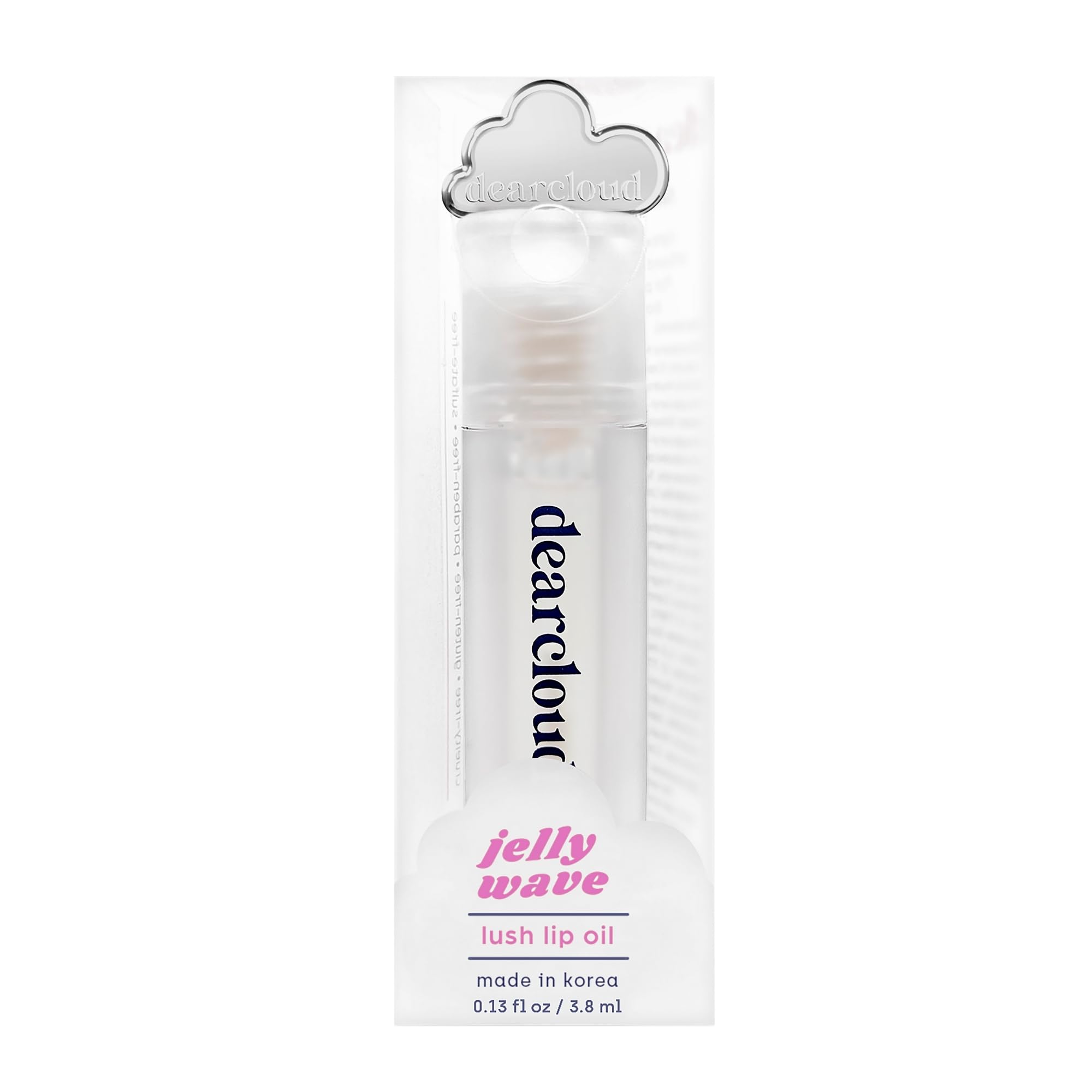 dearcloud Jelly Wave Lush Lip Oil Clear Lip Gloss and Lip Gloss for Women - Korean skincare essential