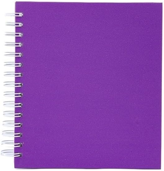 Travel Growth Commemorative Book ﻿ Macaron Paper Self Adhesive Album DIY Album Adsorption Inner Page Album Applicable to Photos, Receipts, Star Cards, etc(D,18.5 * 21cm)