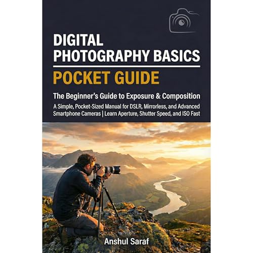 Digital Photography Basics : The Beginner's Guide to Exposure & Composition-Pocket Guide Audiobook By Anshul Saraf cover 