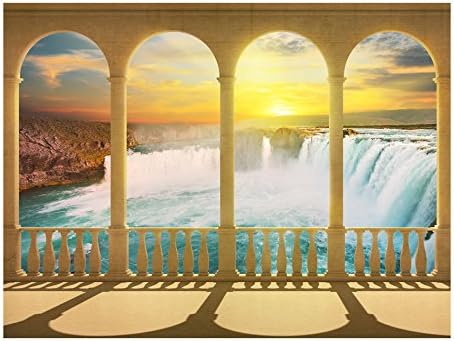 Miniatura 4 de artgeist Mural de pared Vista de ventana 118 x 91 pulgadas - Papel tapiz no tejido, decoración de pared de vellón, impresión fotográfica, imagen de