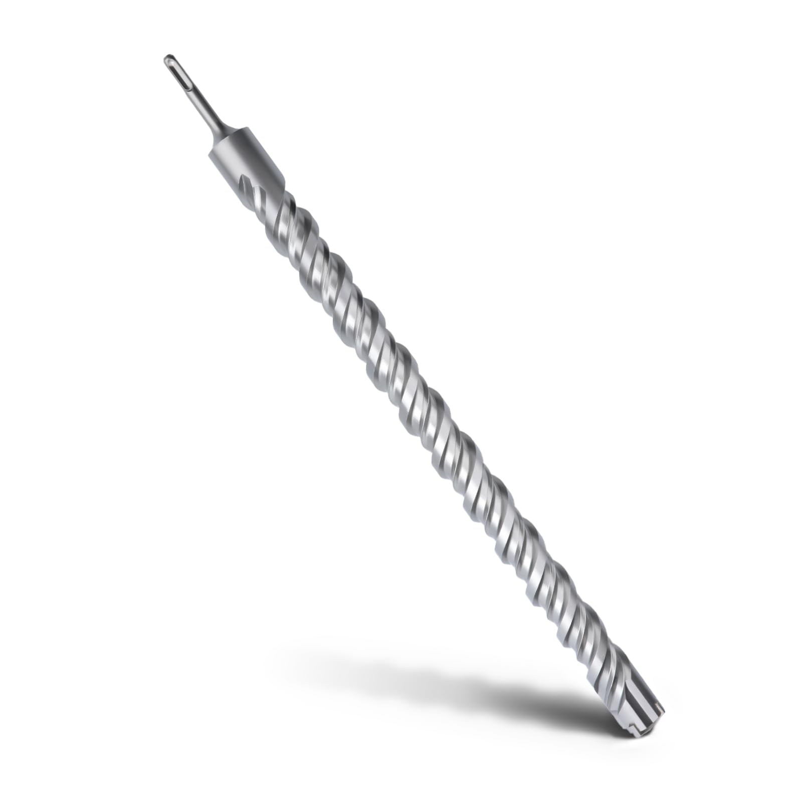 Broca para hormigón, conexión SDS Plus, 40 x 600 mm, con 4 cortes de metal duro y doble hélice, para hormigón, piedra, piedra natural