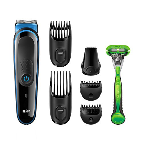 Image of Braun MGK3040 - 7-in-One Multi Grooming and Trimmer Kit (Black)