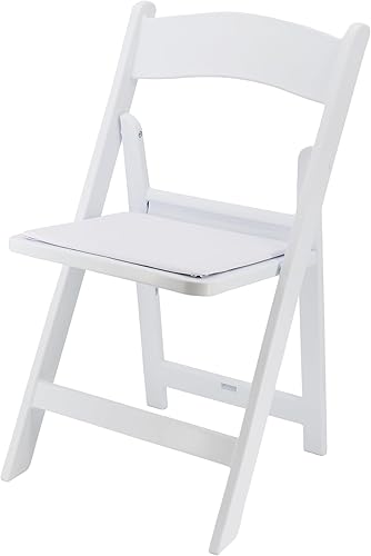 Miniatura 4 de Elama ELM-L0 Sillas Plegables, Resina Blanca